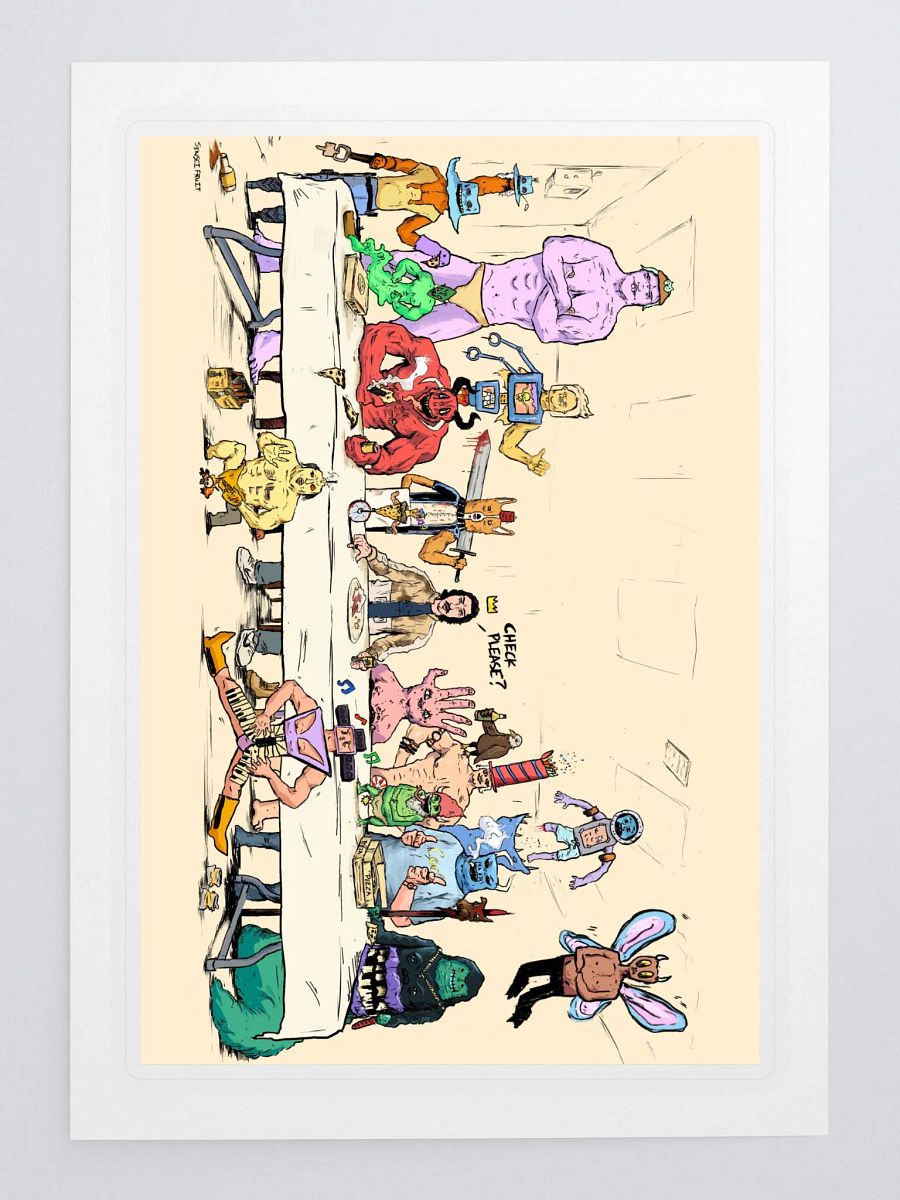 Last Supper Sticker product image (3)