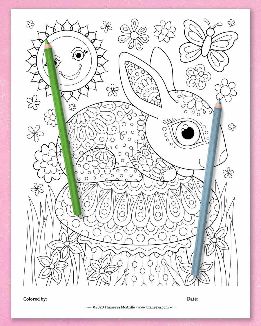 Whimsical Worlds Coloring Pages product image (3)