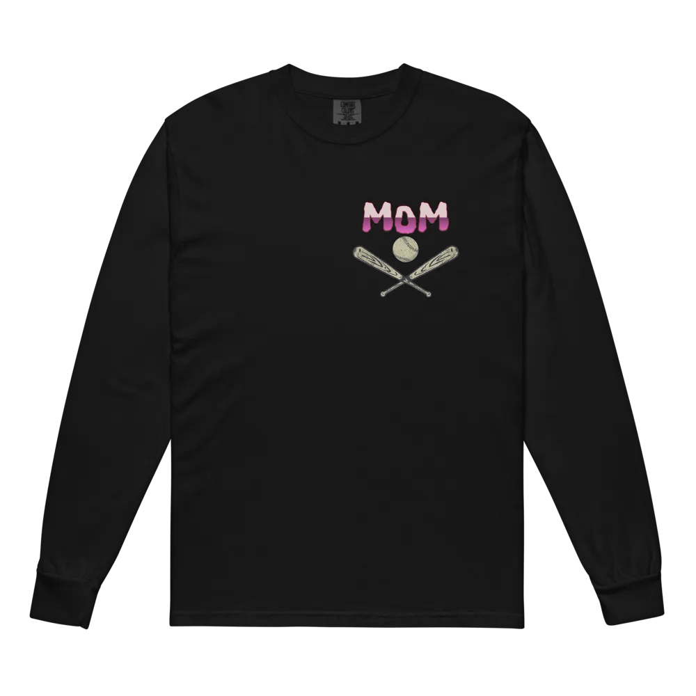 Mom's Baseball Tribute Long Sleeve Shirt product image (2)
