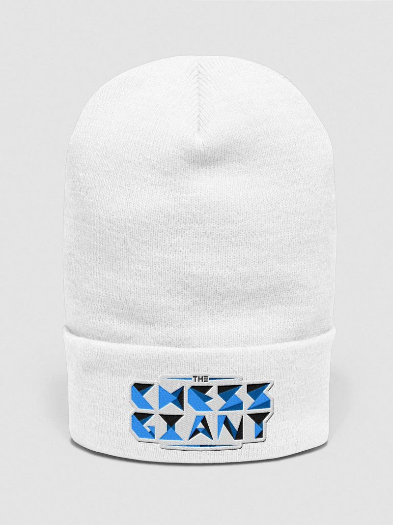 The Chess Giant logo beanie