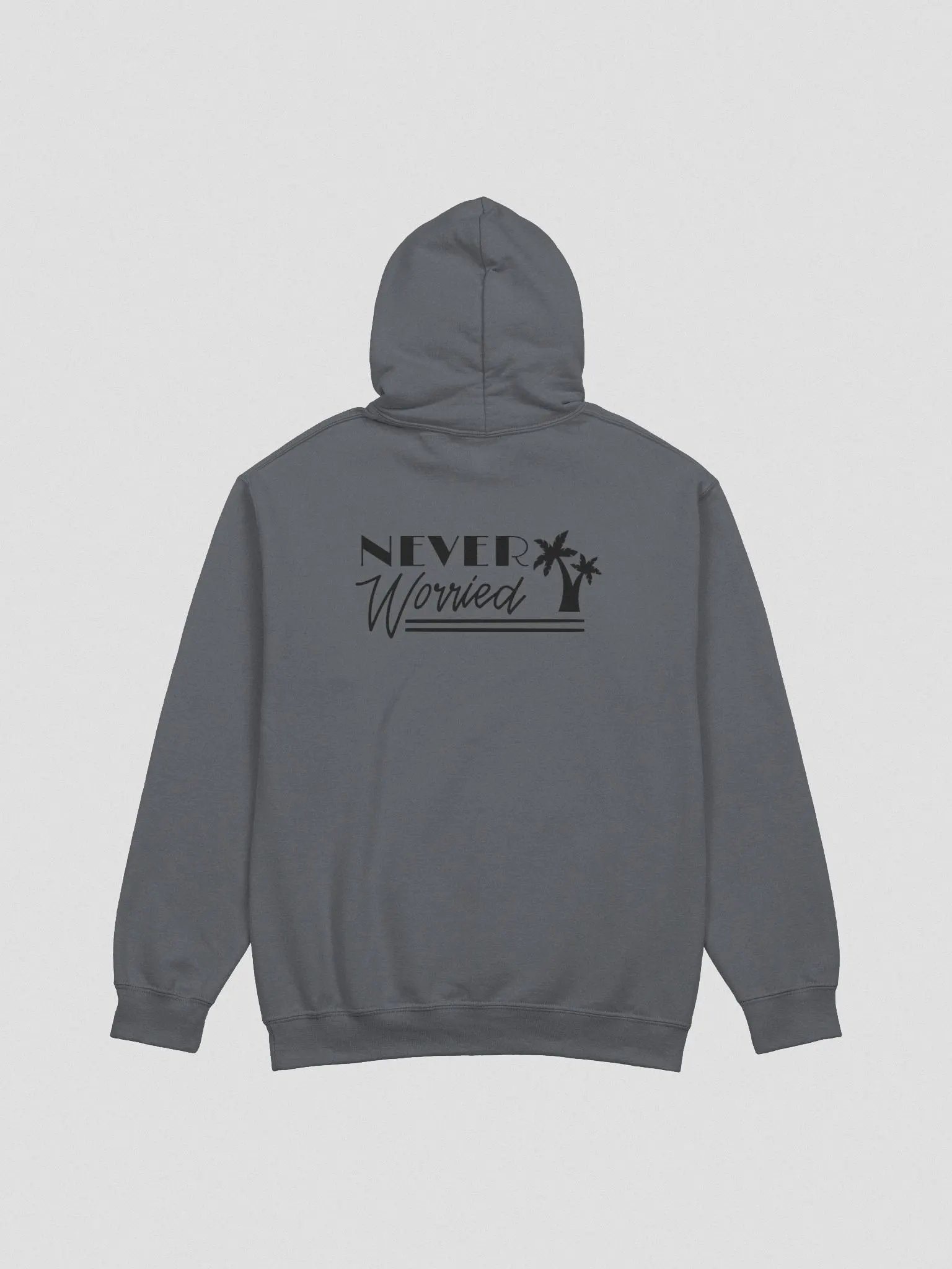 Never Worried Gildan Hoodie product image (9)