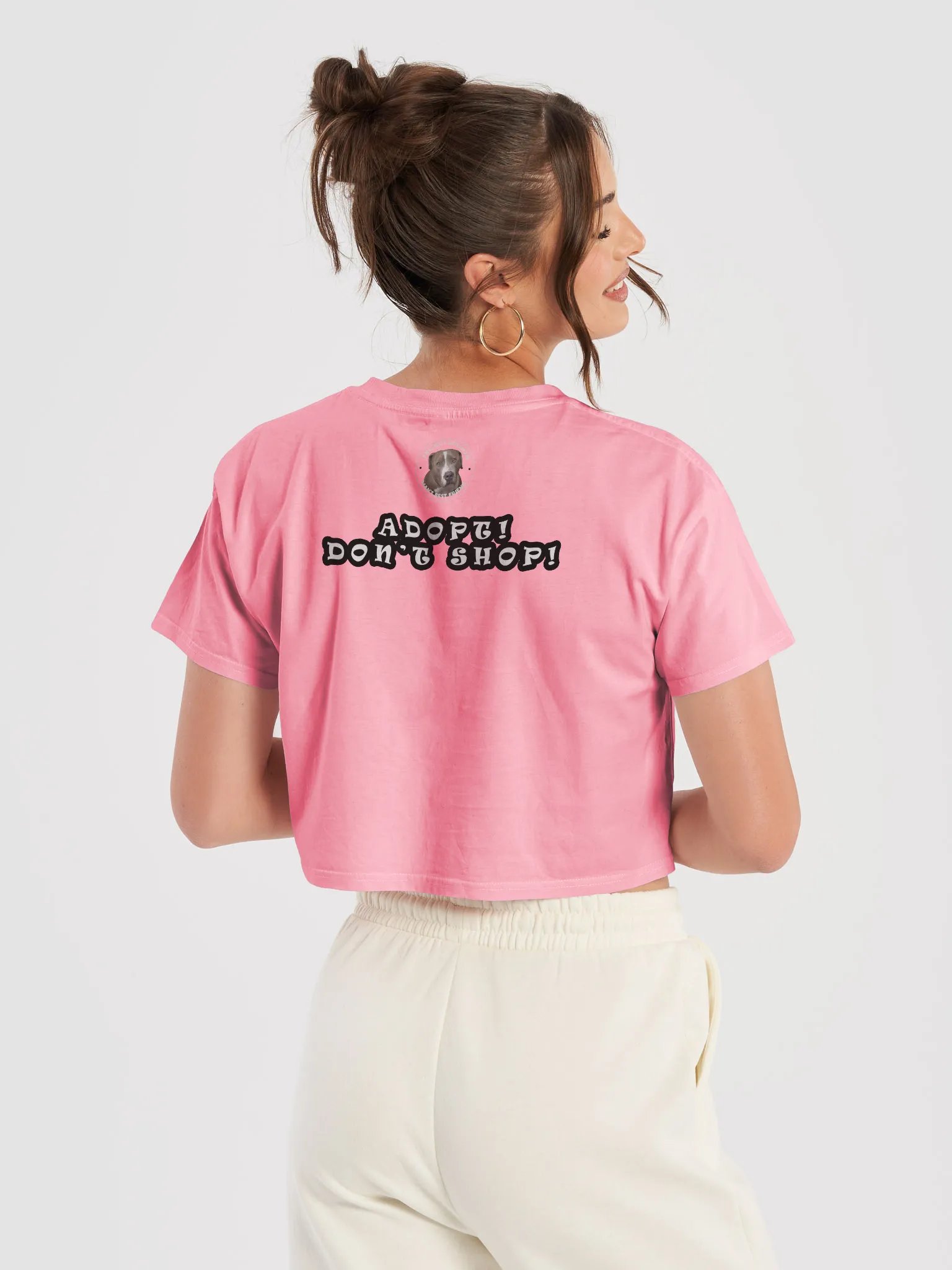 Pittie Love Crop Top product image (23)