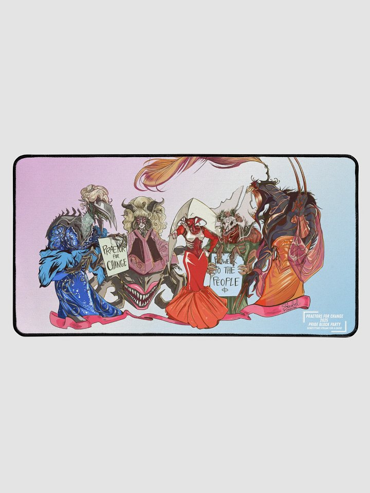 Praetor Pride Playmat/Deskmat -- Trans Flag product image (1)