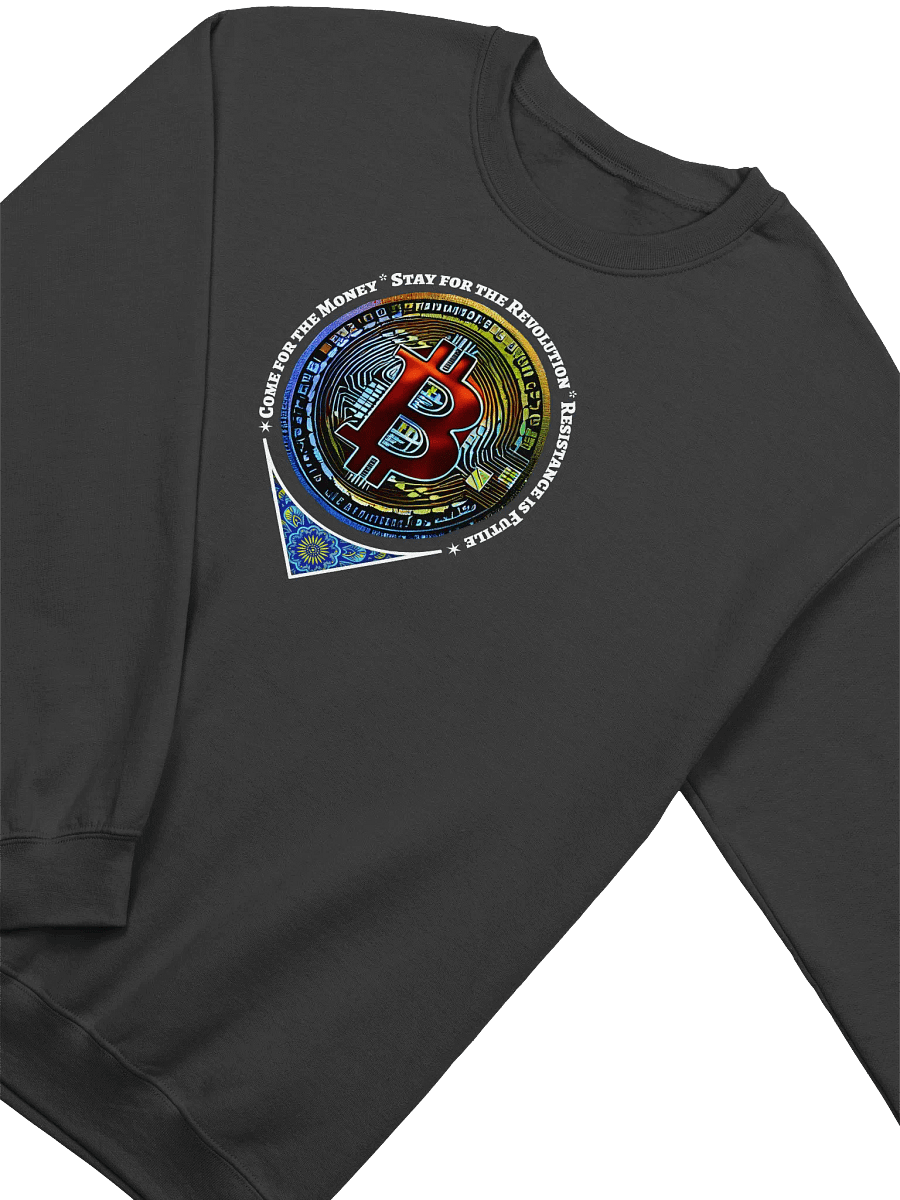 Bitcoin Revolution Crewneck Sweatshirt product image (2)