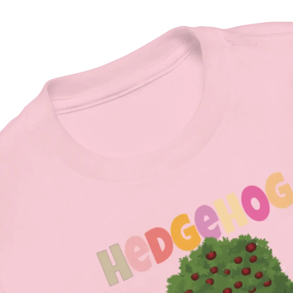 Hedgehog Cute Colorful Funny Bella +Canvas Toddler T-Shirt – Fun Gift for Kids product image (6)