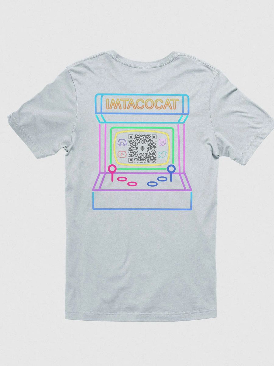 Choose Your Charactaco Retro Arcade Bella+Canvas TShirt White product image (6)