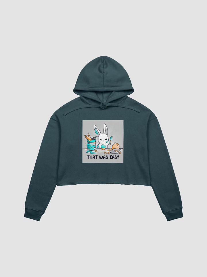 Easy Baking Bunny Crop Hoodie product image (3)