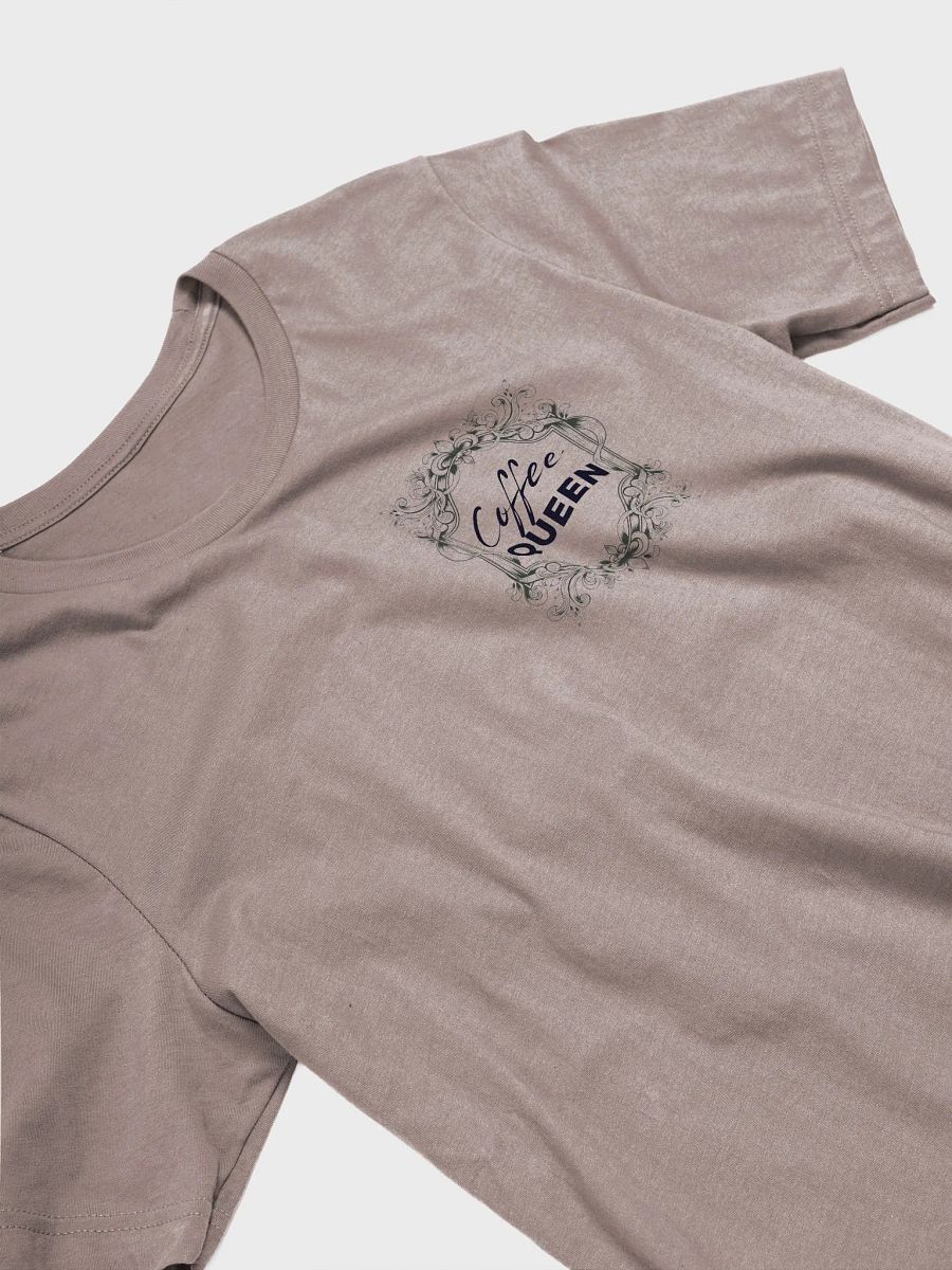 Floral "Coffee Queen" Frame T-Shirt product image (4)