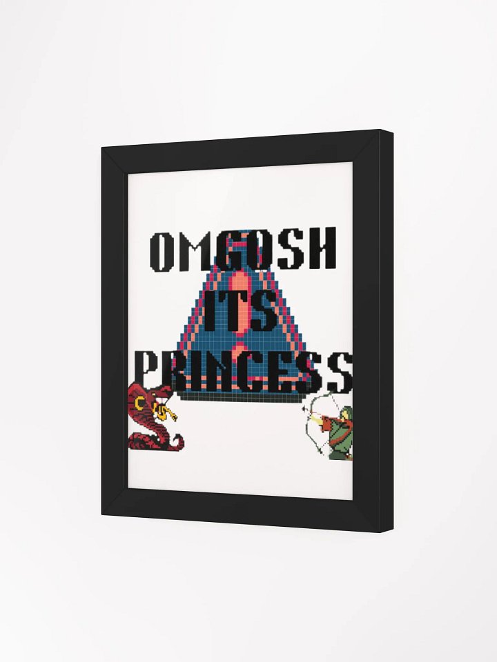 Pixel Art Princess Pyramid Poster product image (46)