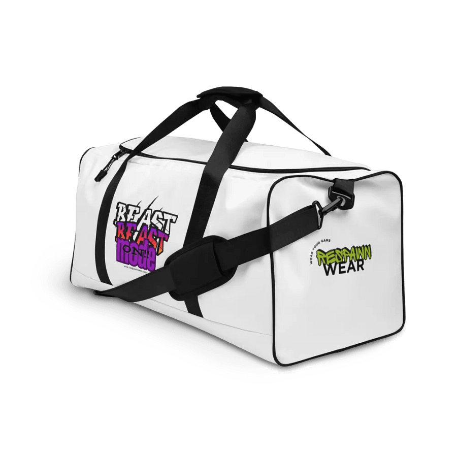 BEAST MODE ON!!! All-Over Print Duffle Bag product image (3)