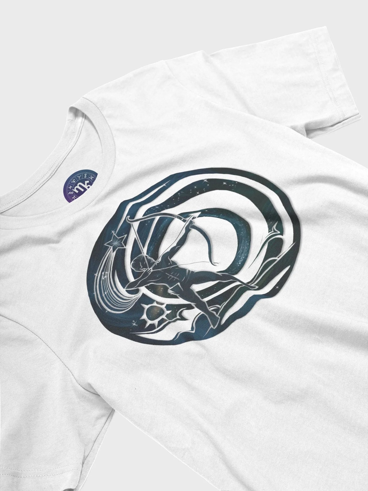 Sagittarius Zodiac Unisex Supersoft T-Shirt with Celestial Archer Design product image (5)