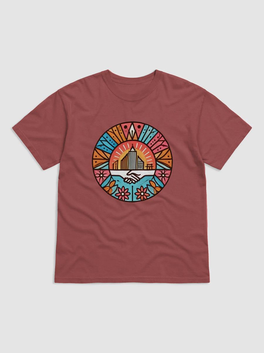 Sunrise City Handshake T-Shirt product image (12)