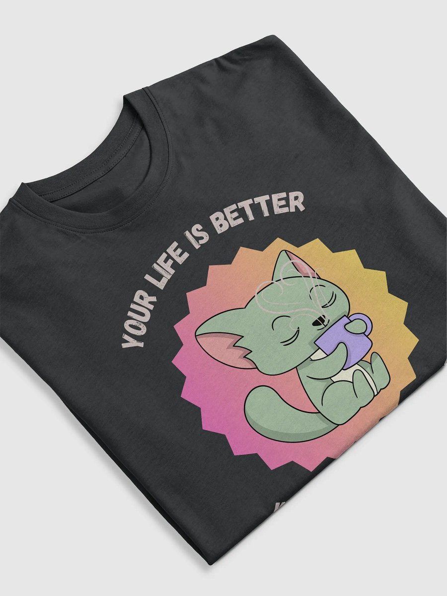 Coffee Cat Men's Premium Tee product image (5)