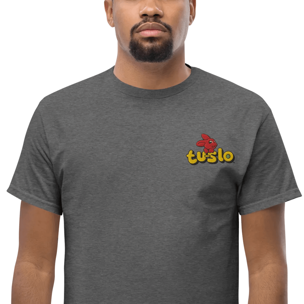 TU-SLO UNISEX EMBROIDERED HEAVY TEE product image (1)