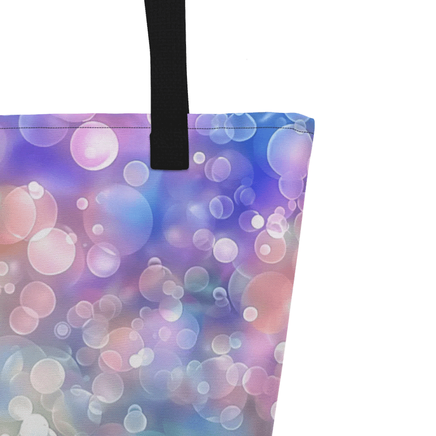 Bokeh Ombre Radiance Polyester Tote Bag product image (3)