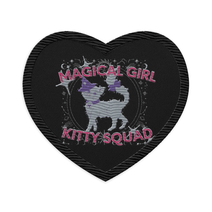 Magical Girl Kitty Squad-- HEART PATCH! product image (1)
