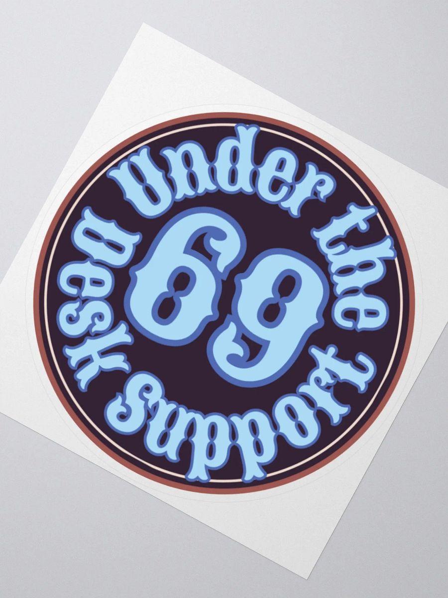 Desk Support Kiss-Cut Sticker product image (5)