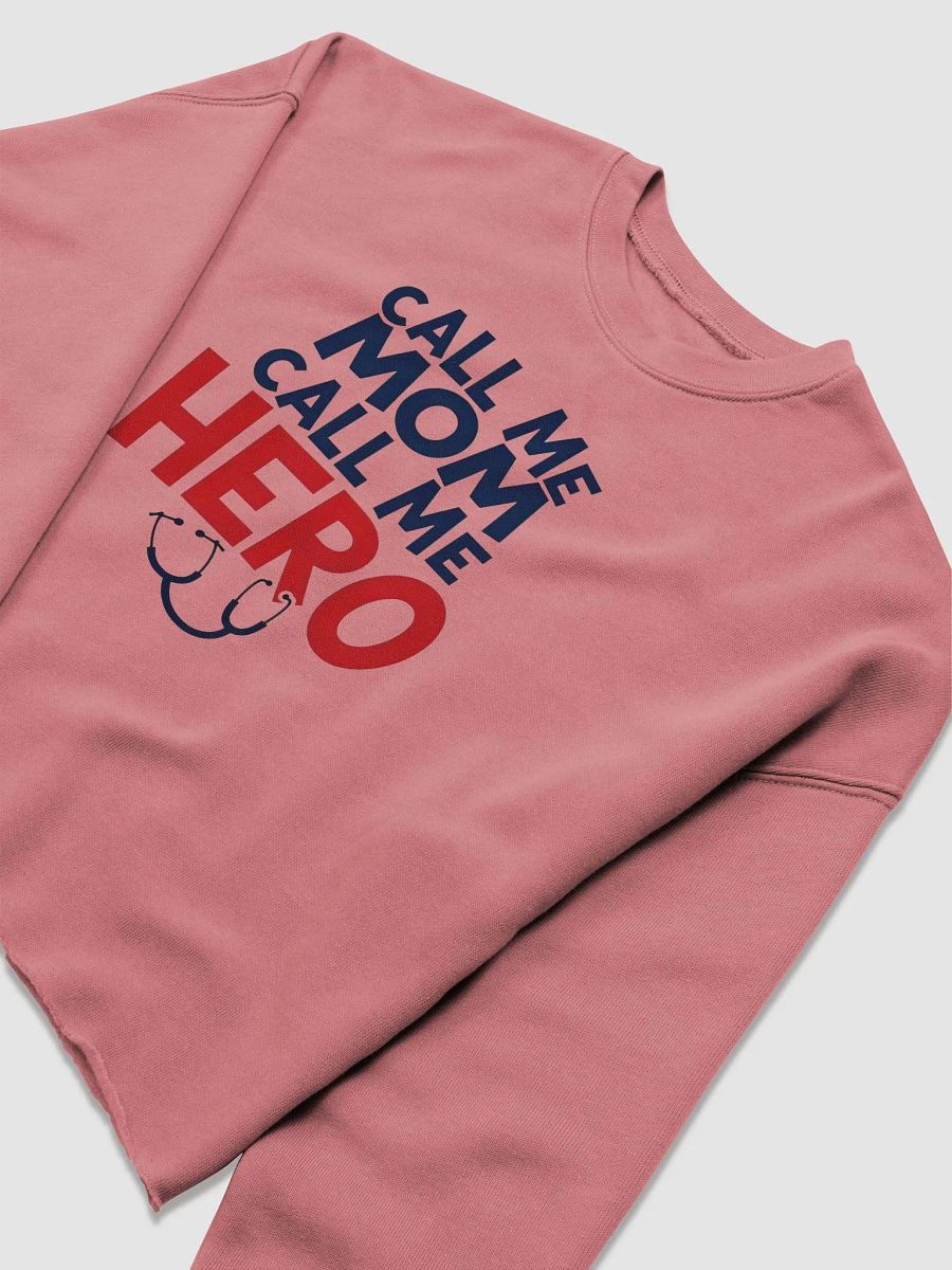Superhero Mom Crop Sweatshirt product image (10)