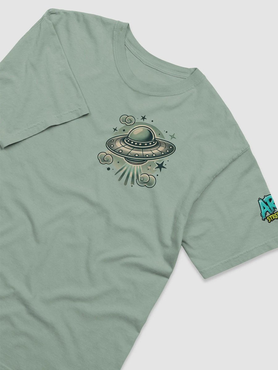Arch Street Tattoo Ufo Dripping Street Tattoo T-Shirt product image (80)
