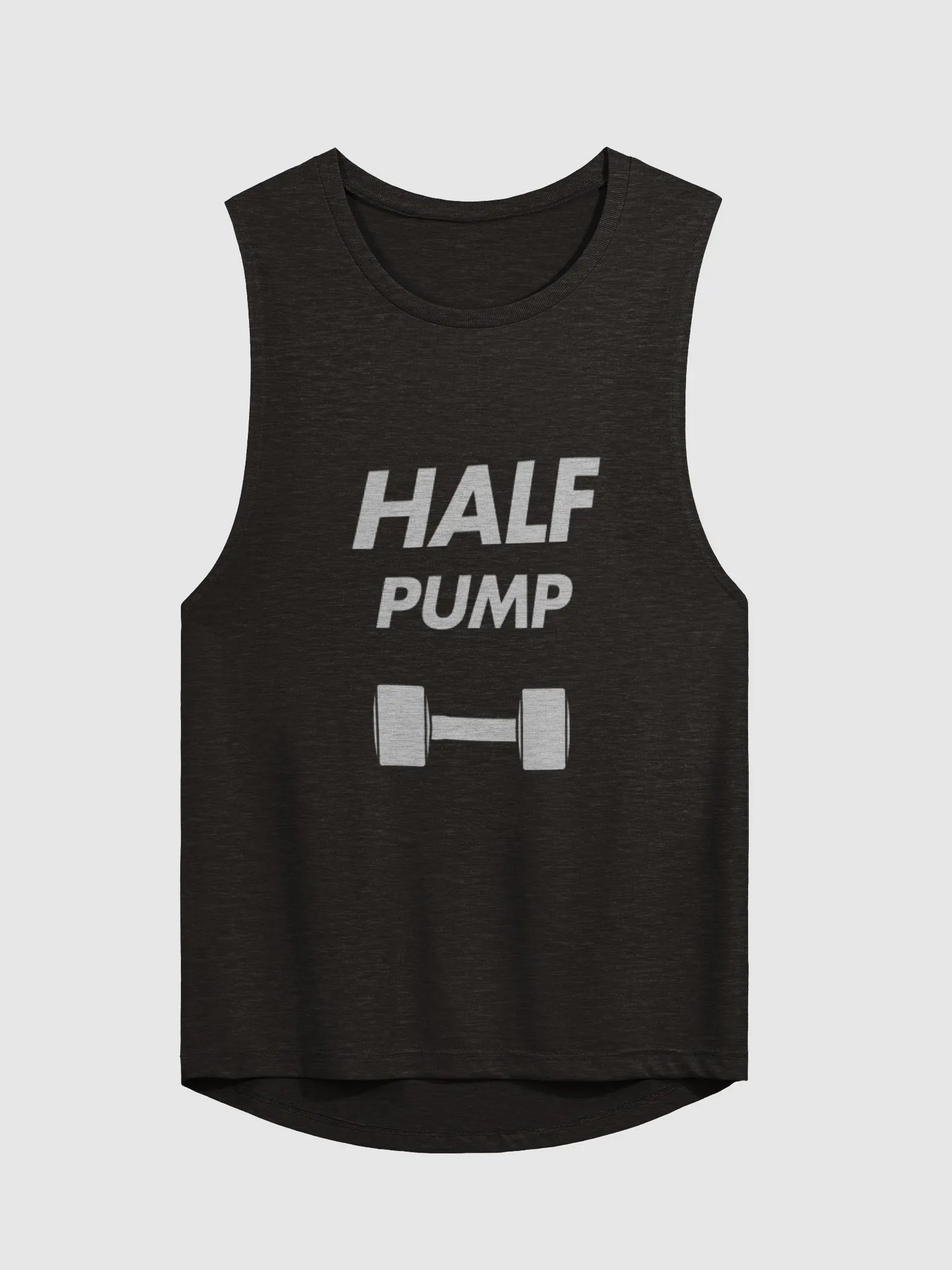 Half Pump Tank in Black product image (1)