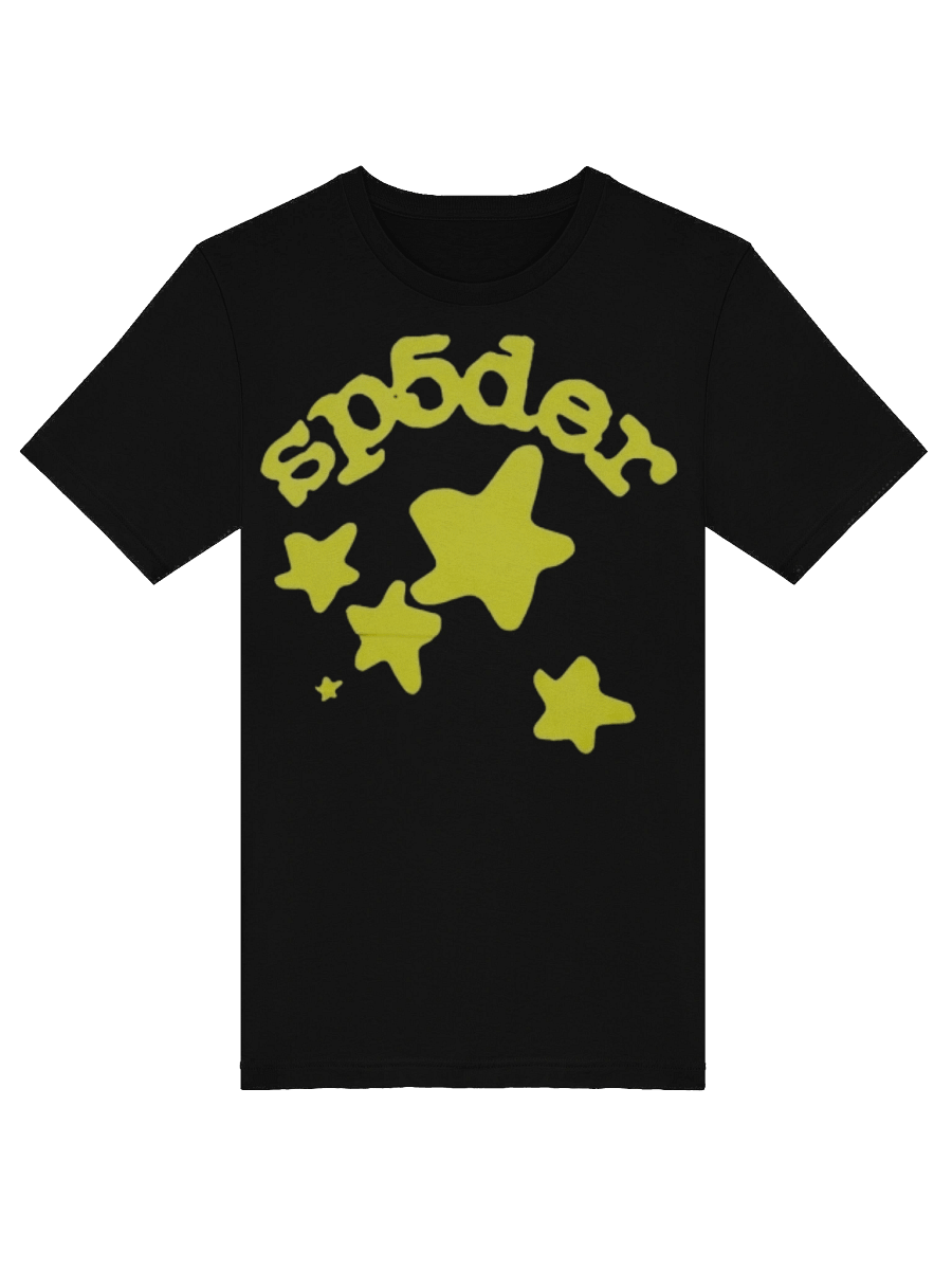 Sp5der Beluga Shirt Onyx/Yellow product image (1)