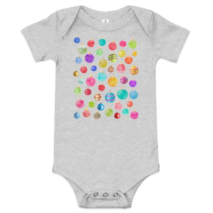Christmas Ornament Baby Bodysuit product image (2)