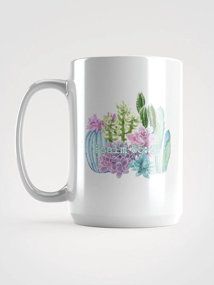Psalms 55:22 Mug product image (1)