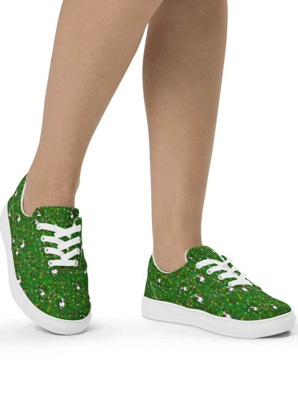 Westie Dog Garden Helper Canvas Sneakers product image (6)
