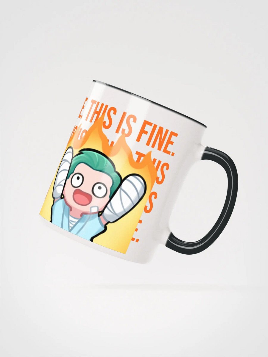 This is Fine. - Mug product image (4)