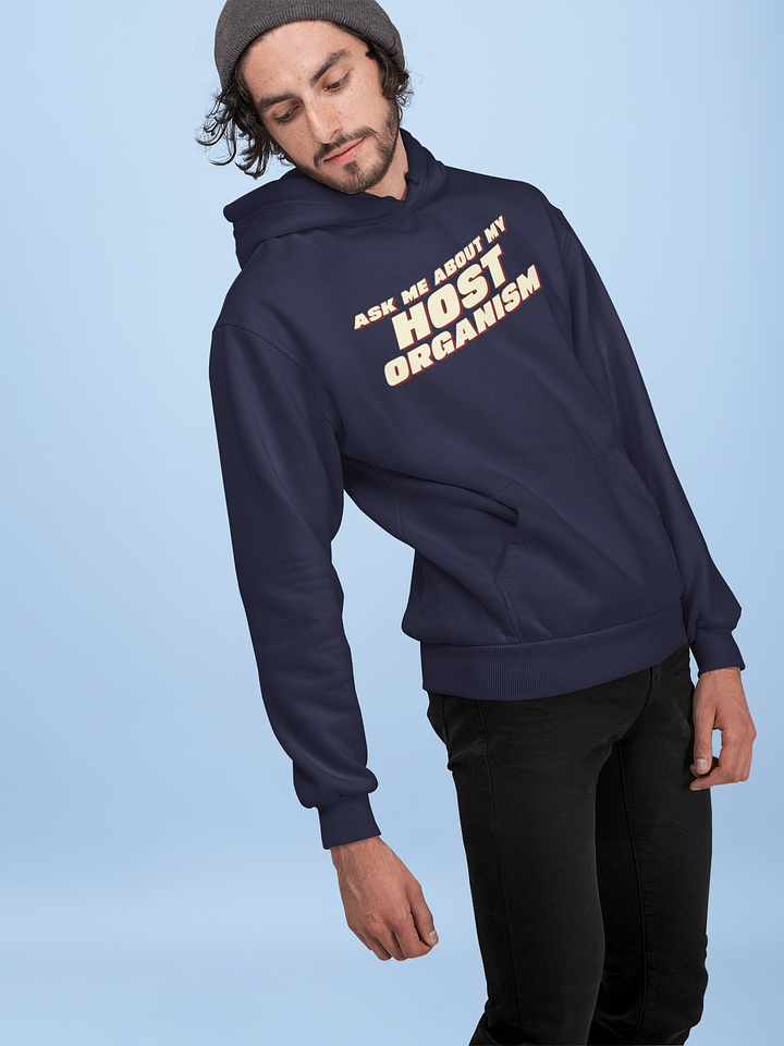 ask me about my host classic hoodie product image (1)