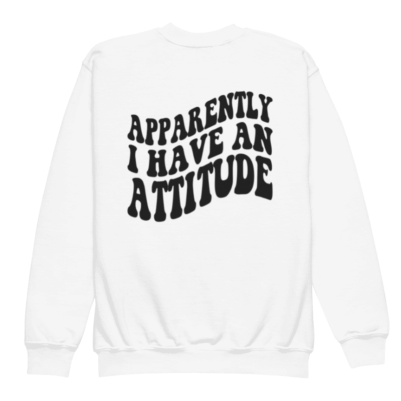 Blossom Smiley Youth Sweatshirt product image (2)