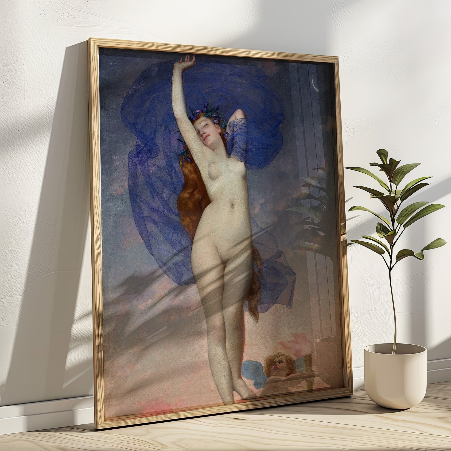 L’aurore (1868) by Adolphe-Alexandre Lesrel product image (17)