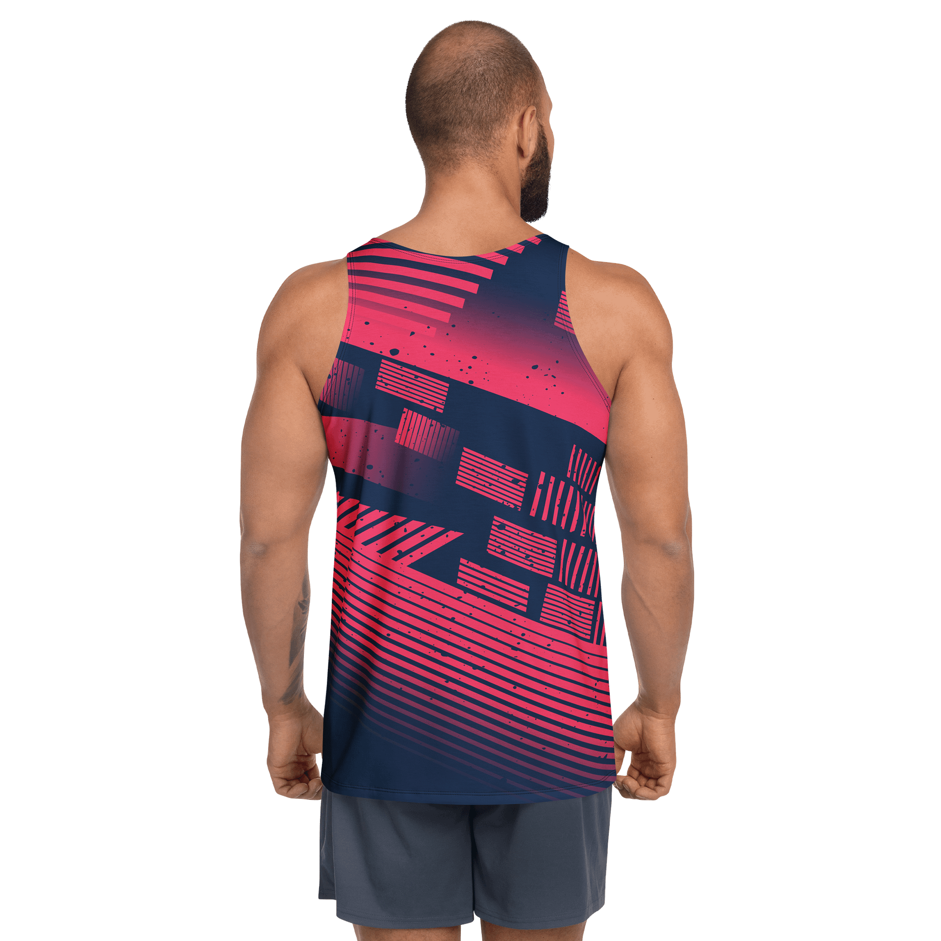 Red Stripes | Mens Tank Top product image (3)