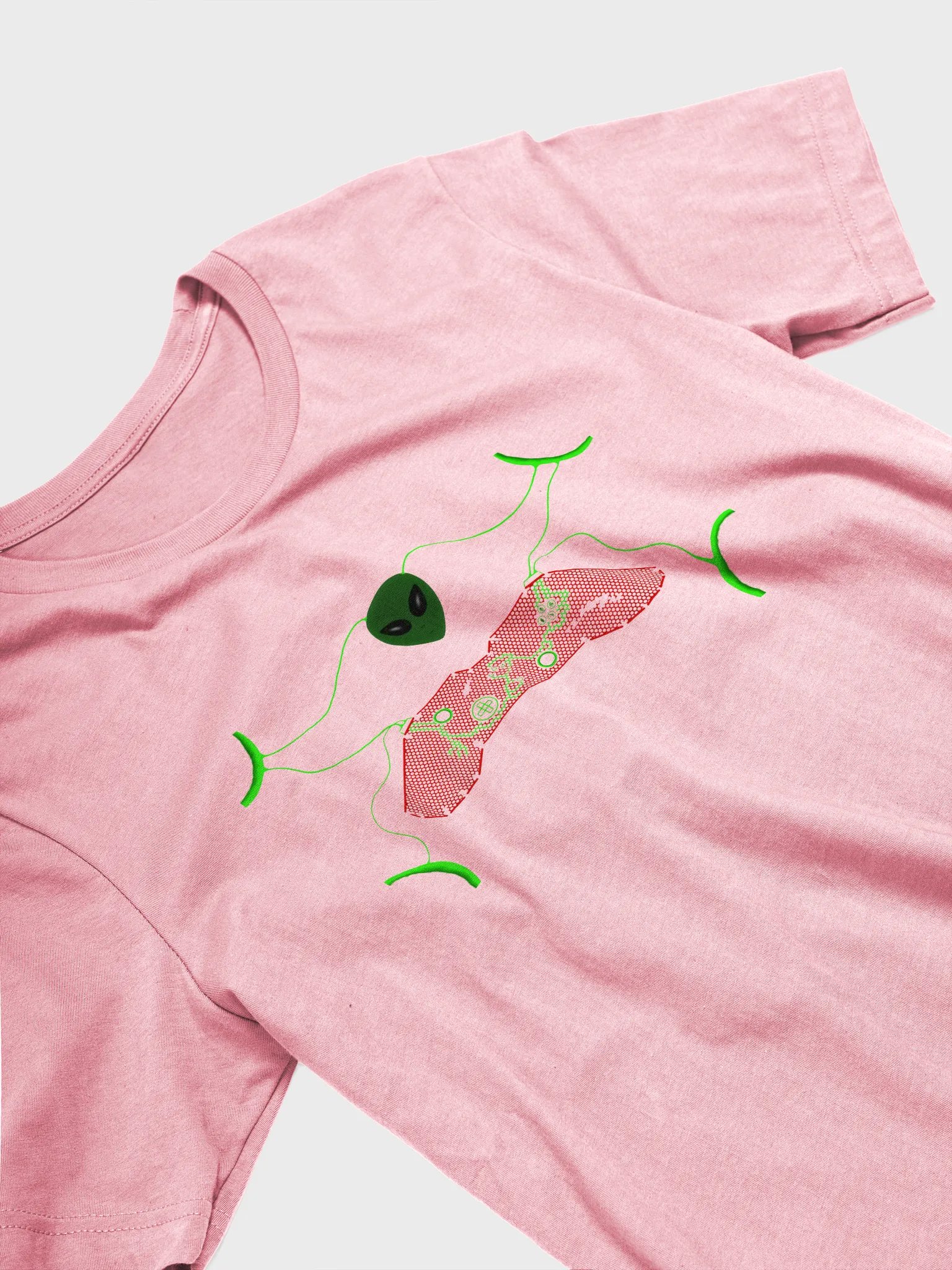 Galactic Gamer Alien T-Shirt product image (3)