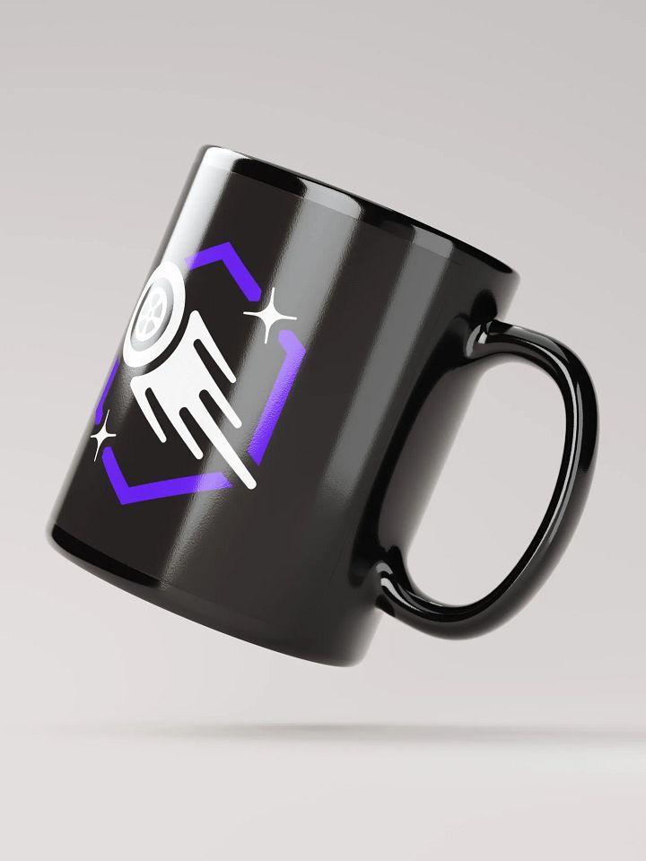 Black Ceramic Mug (Color Logo) product image (4)