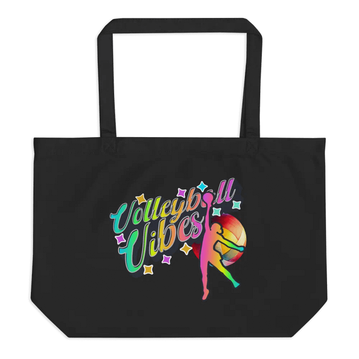 Volleyball Vibes Female Vibrant Tote product image (1)