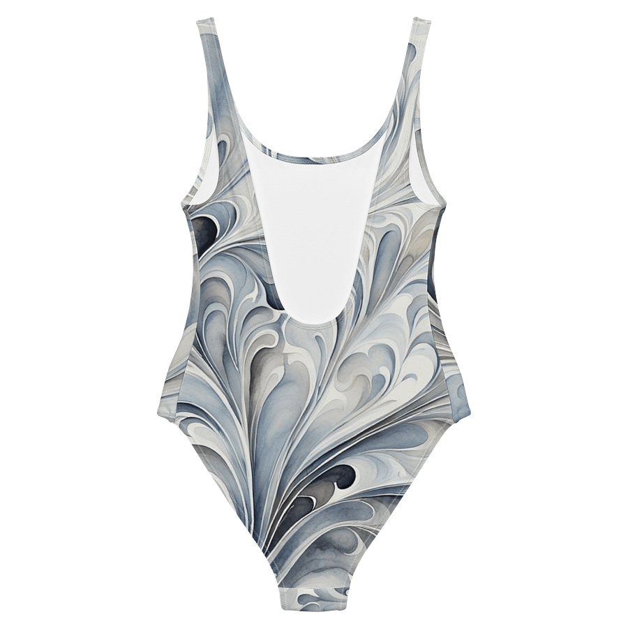 Gray Fractals Swimsuit product image (6)