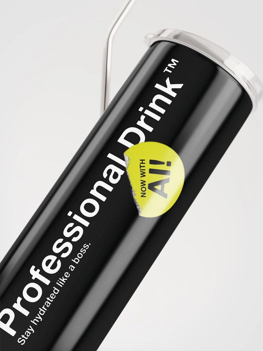 Professional Drink - Stainless Steel Tumbler (Black) product image (2)