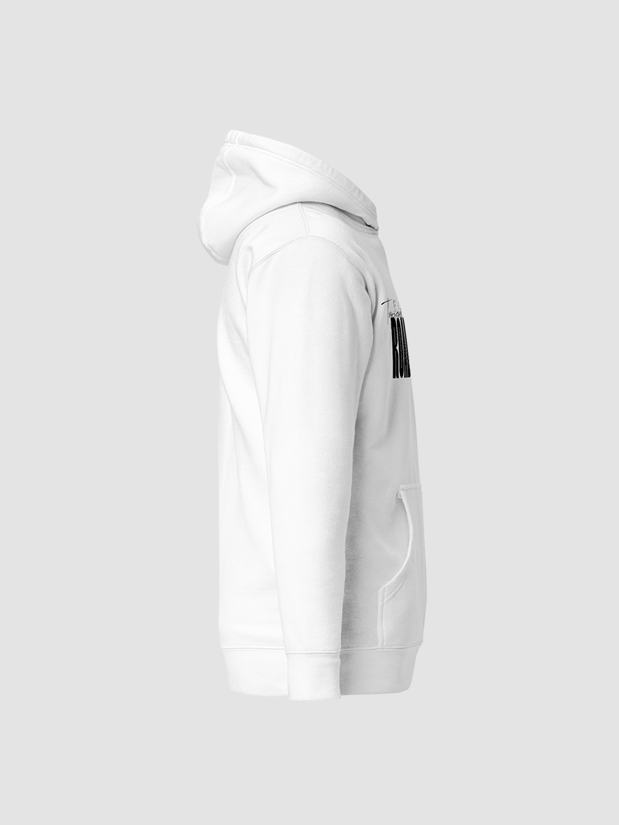 Troy Hornbeck - ROAD TO D1 - White Hoodie with BLACK product image (8)