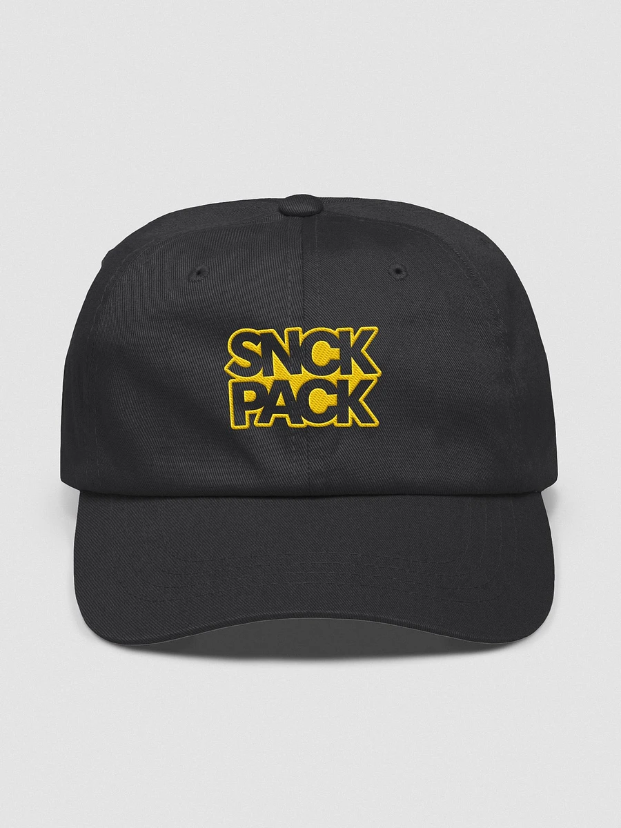 Black and Gold Snck Pack Hat product image (1)