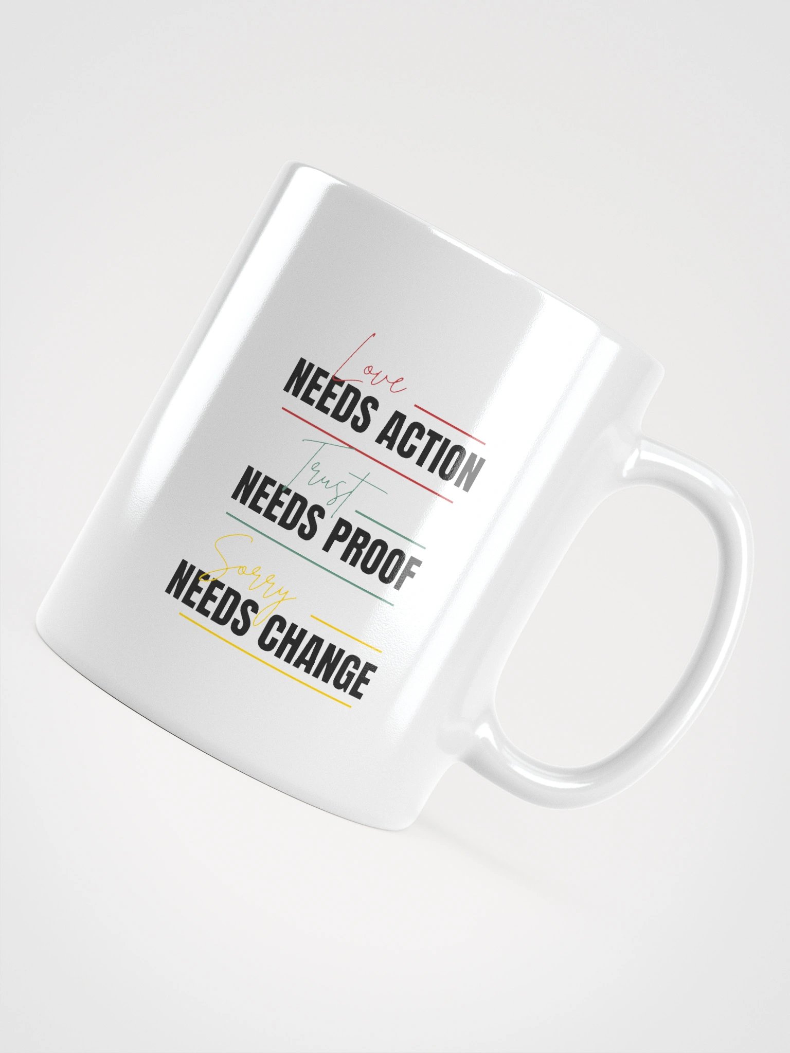 Love needs action Mug product image (12)