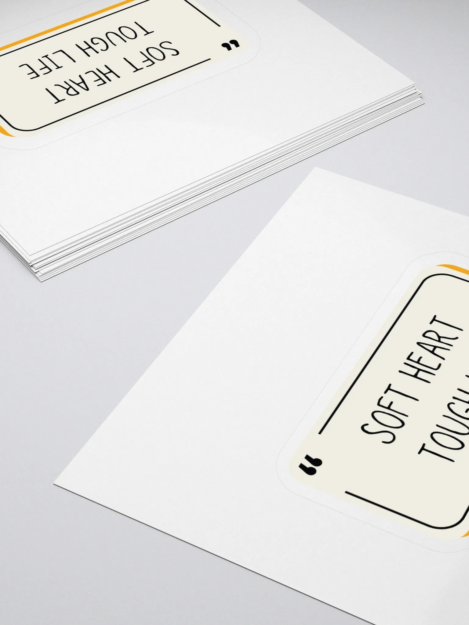 Soft Heart Tough Life - Sticker product image (4)