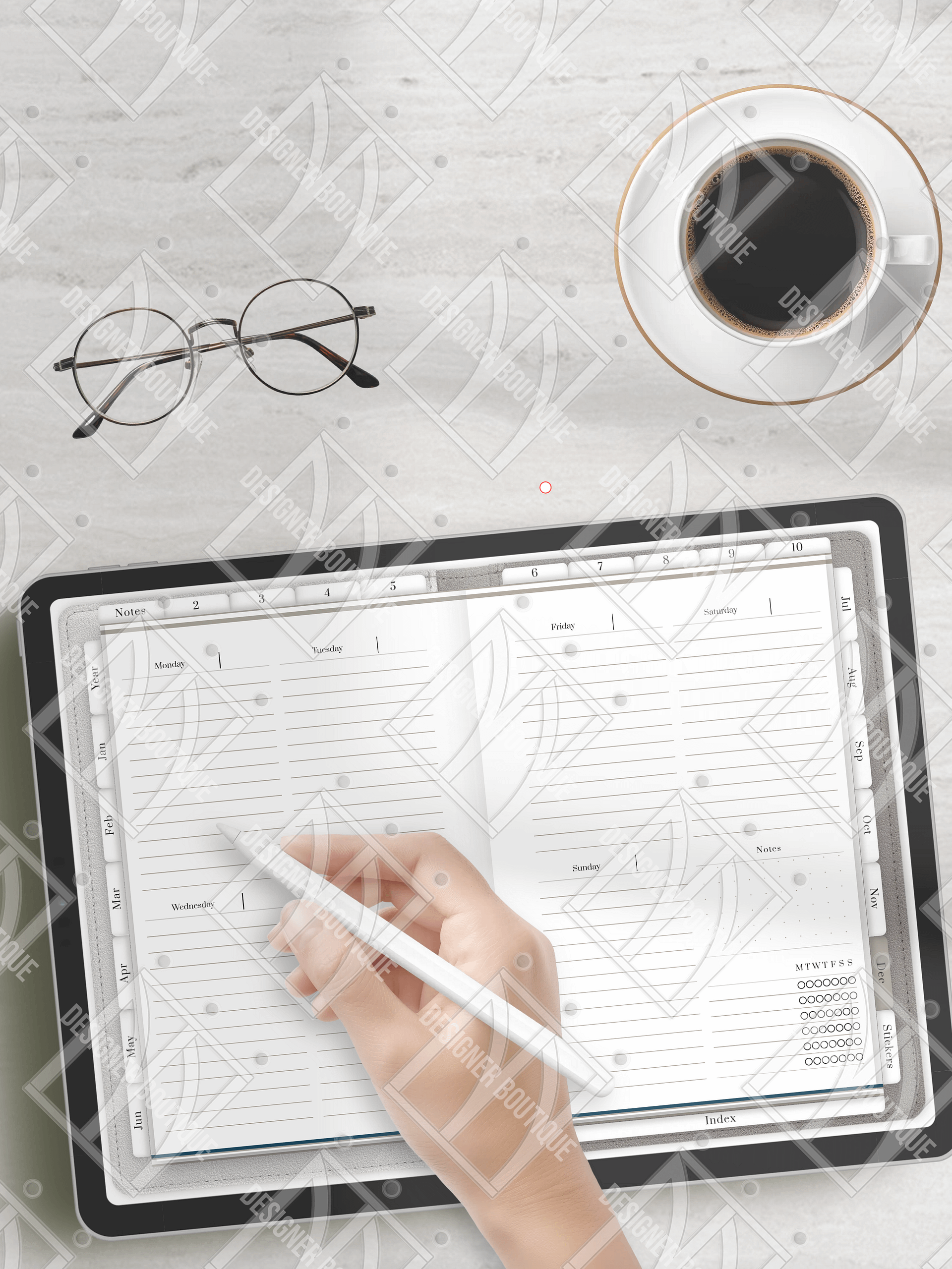 Simply Undated Digital Planner product image (3)