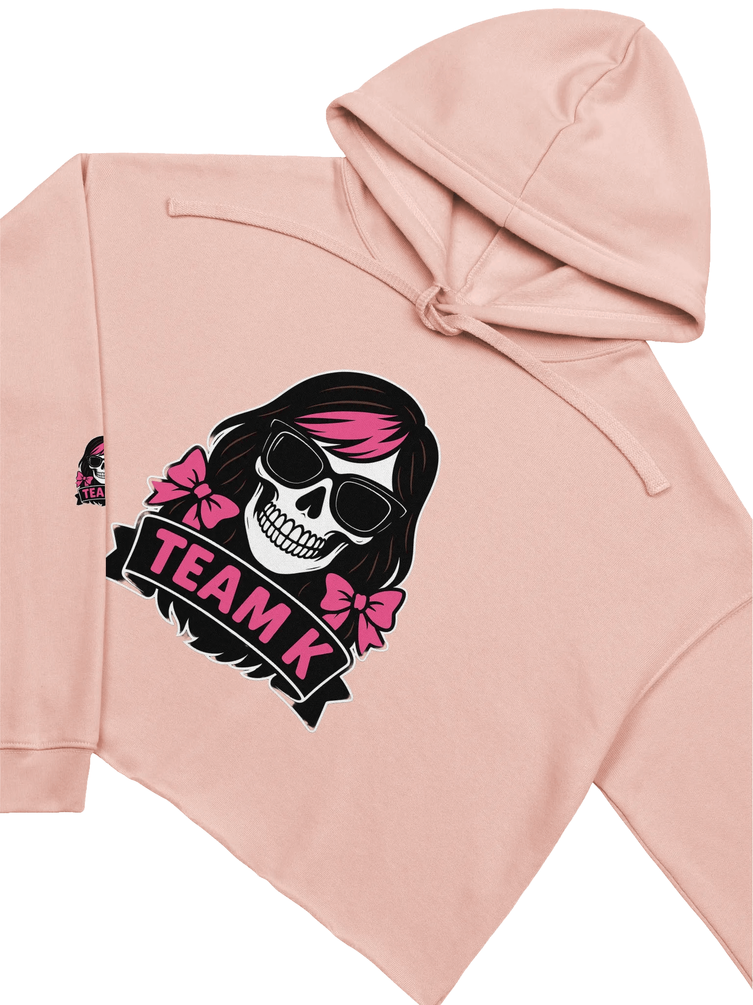 TEAM K (V-6) Crop Hoodie product image (3)