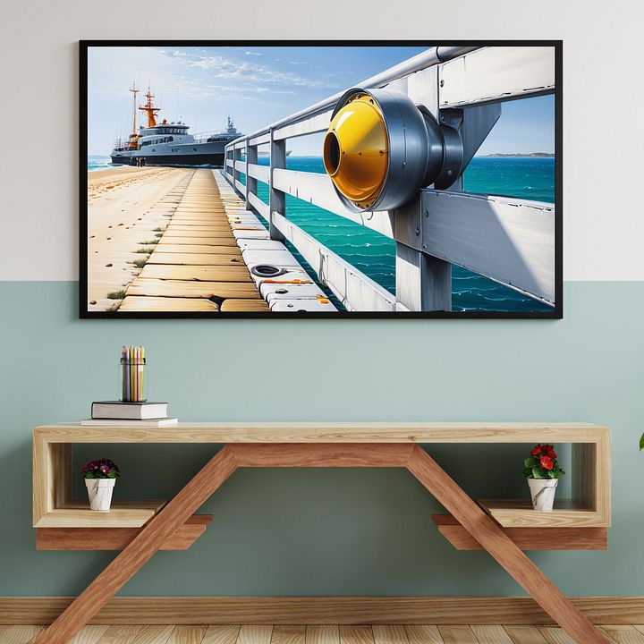 The Jetty TV Frame Art product image (2)