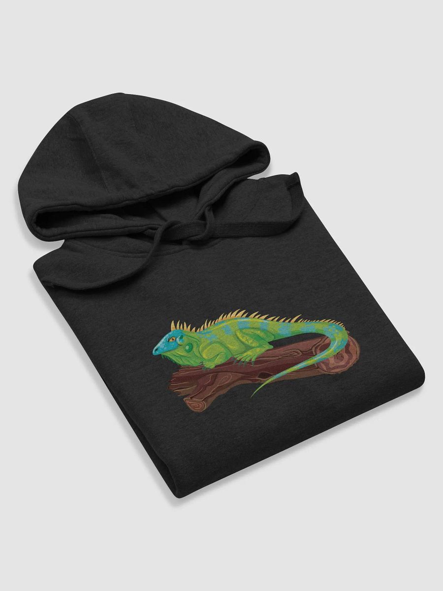 Vibrant Iguana Resting Premium Hoodie product image (5)