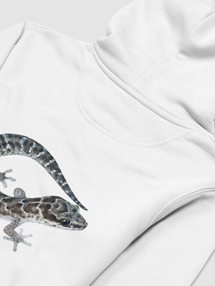 Van Son’s Thick-toed Gecko Organic Cotton hoodie -plain product image (3)