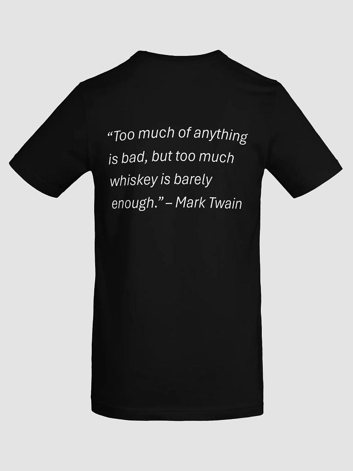 Dark T-Shirt (SM Logo) - Twain Quote product image (2)