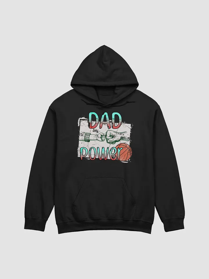 Dad Power Basketball Fist Bump Hoodie product image (1)