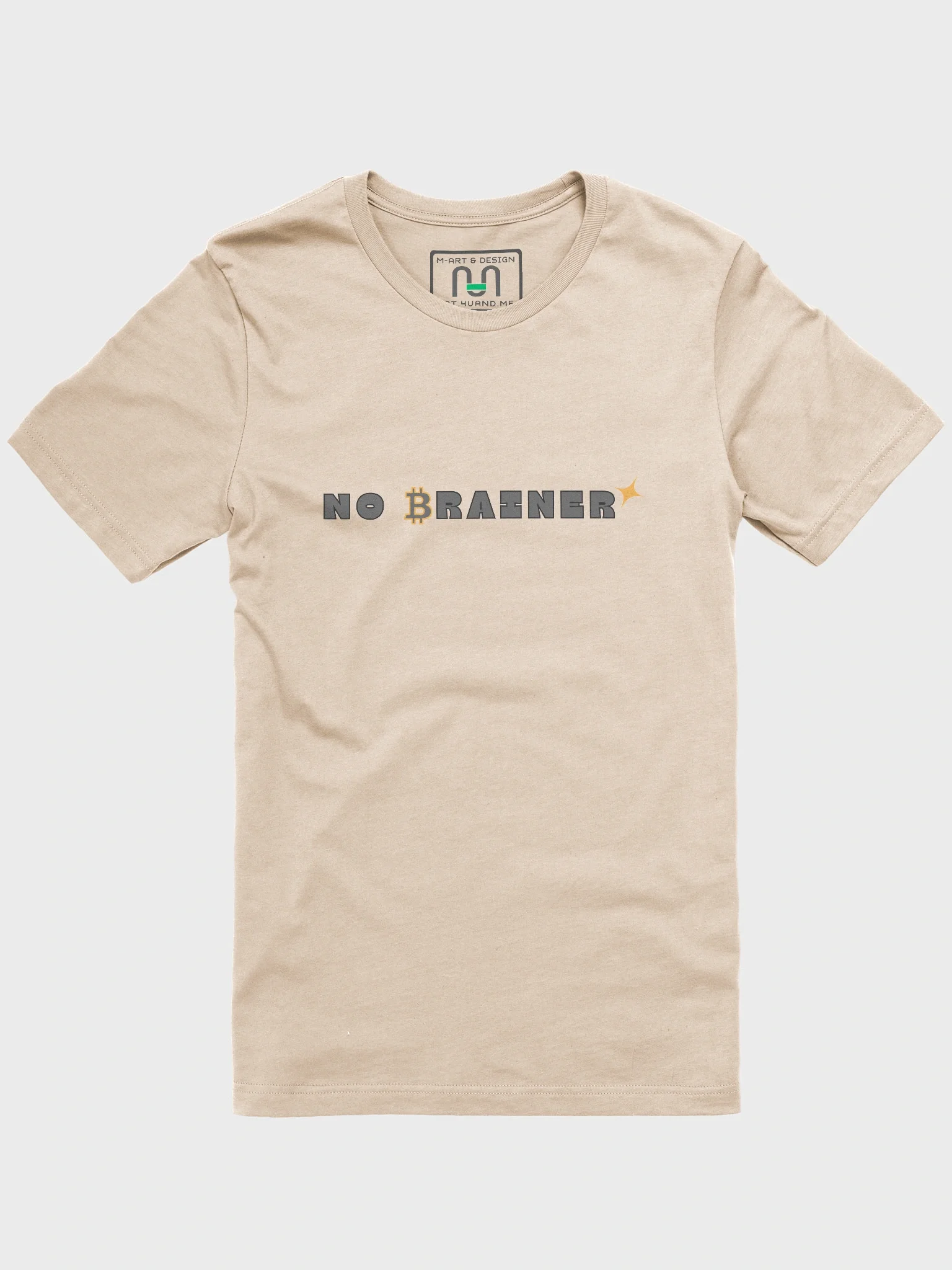 No Brainer – Bitcoin T-Shirt product image (1)